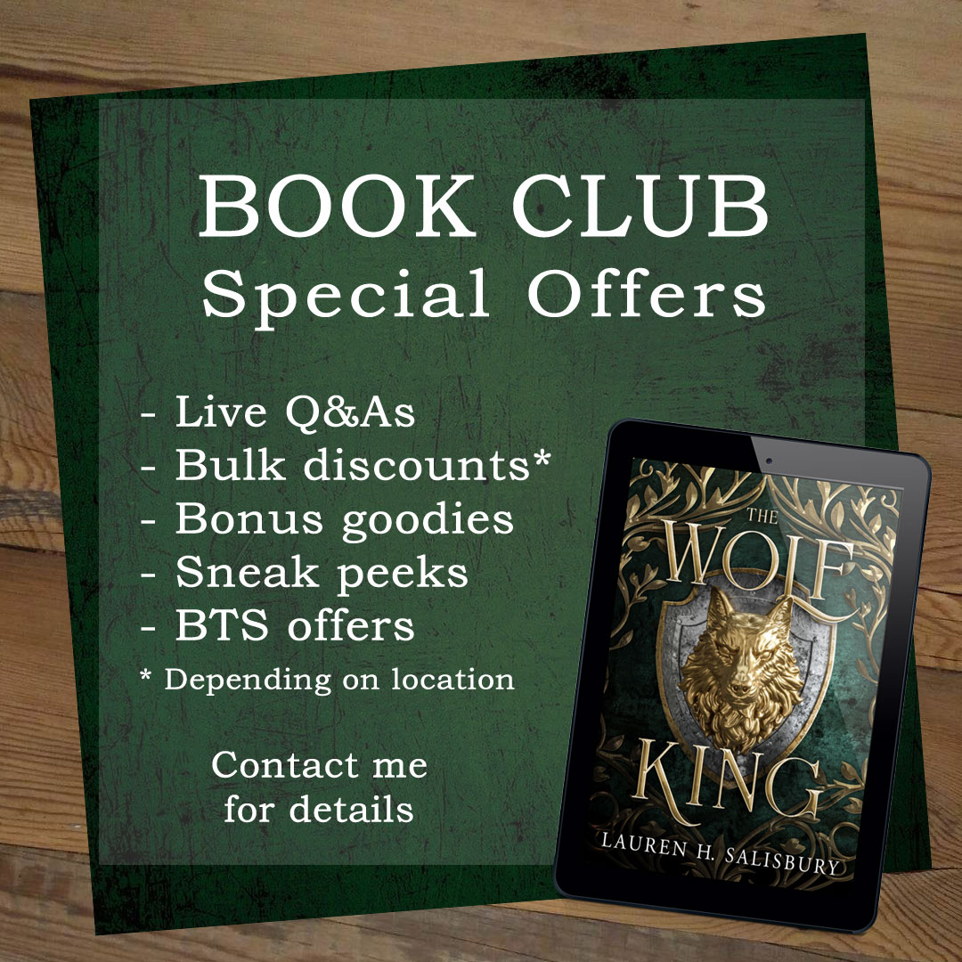 Picture of The Wolf King book club offer